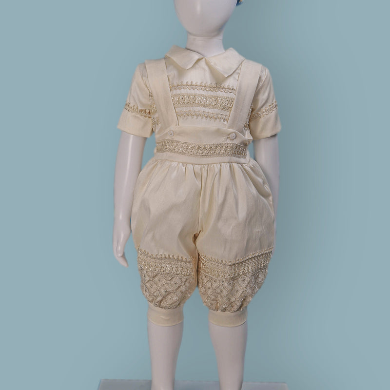 Royal Boys Baptism Suit