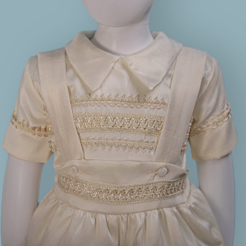 Royal Boys Baptism Suit