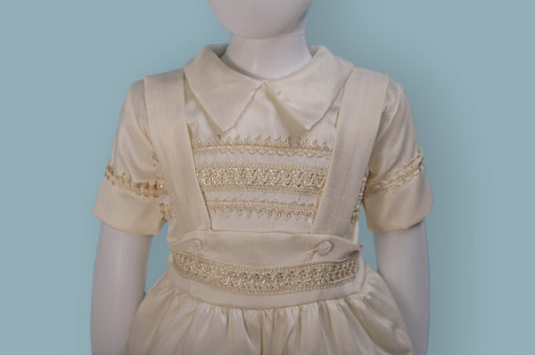 Royal Boys Baptism Suit