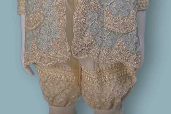 Royal Boys Baptism Suit