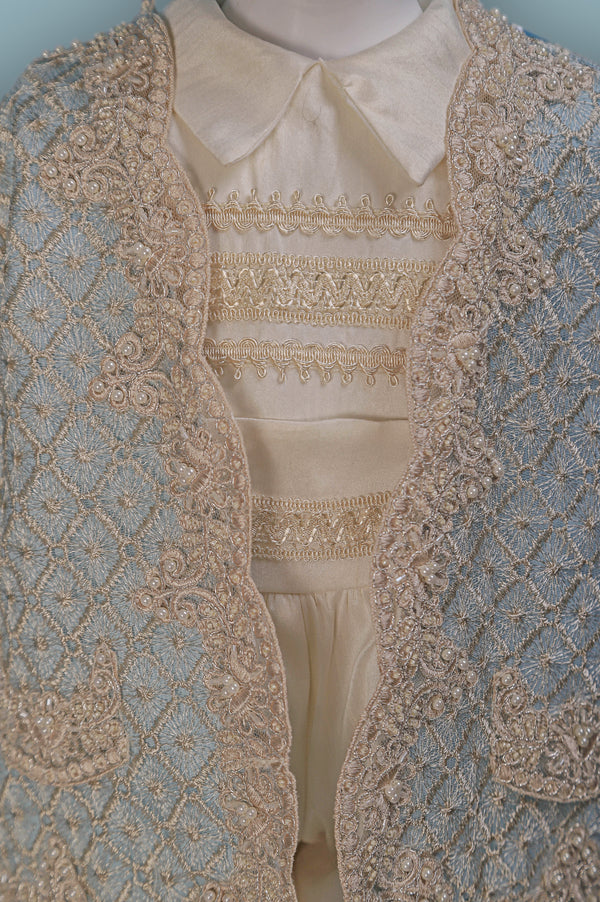 Royal Boys Baptism Suit