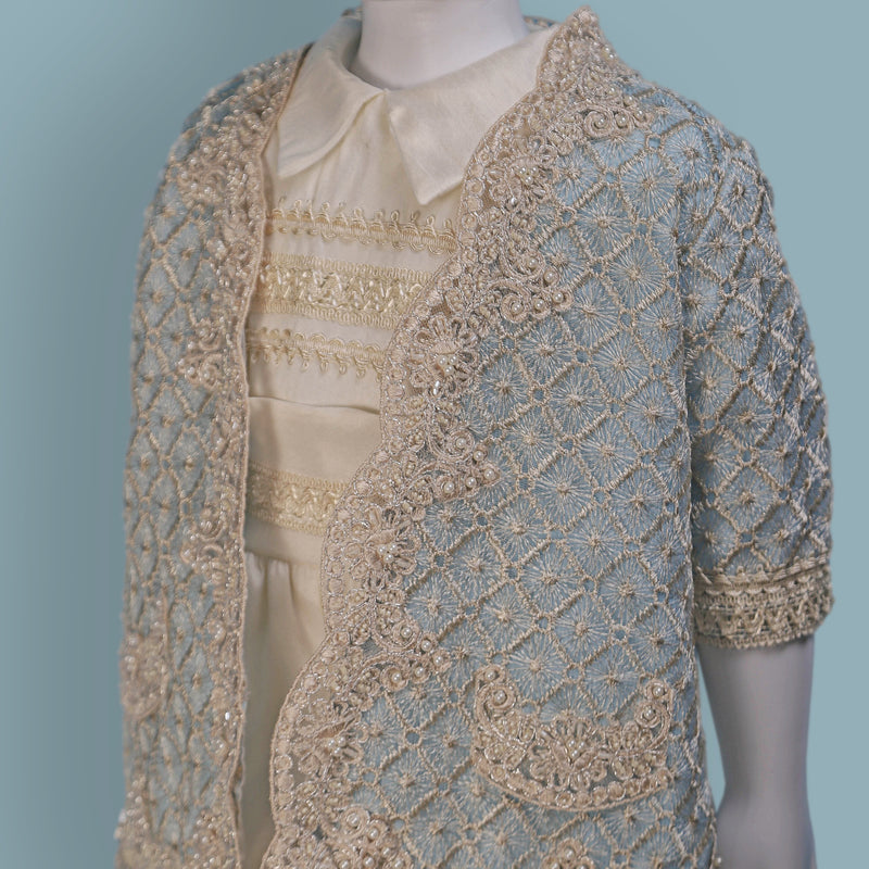 Royal Boys Baptism Suit
