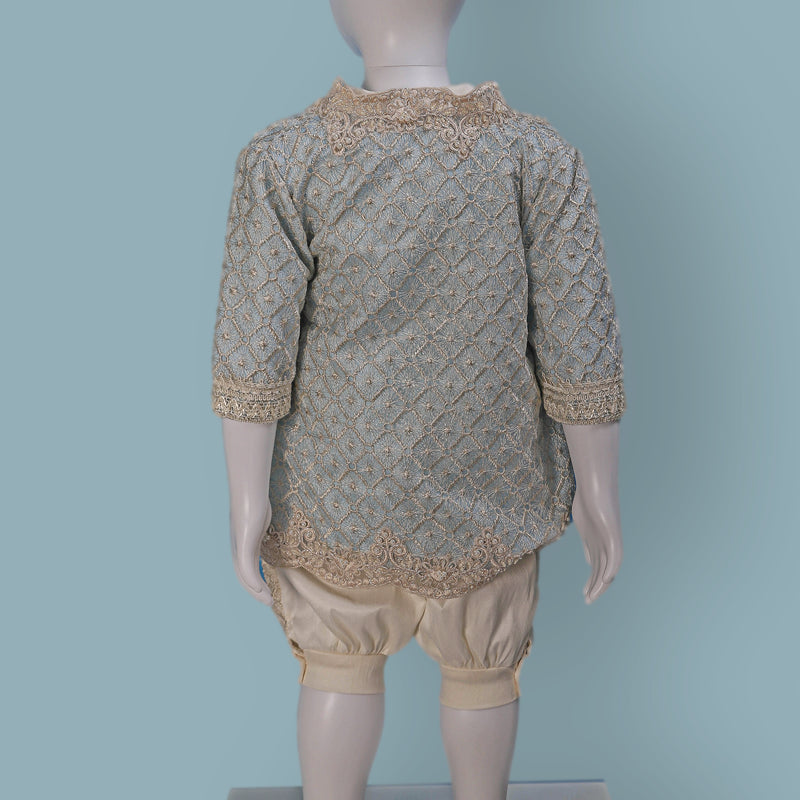 Royal Boys Baptism Suit
