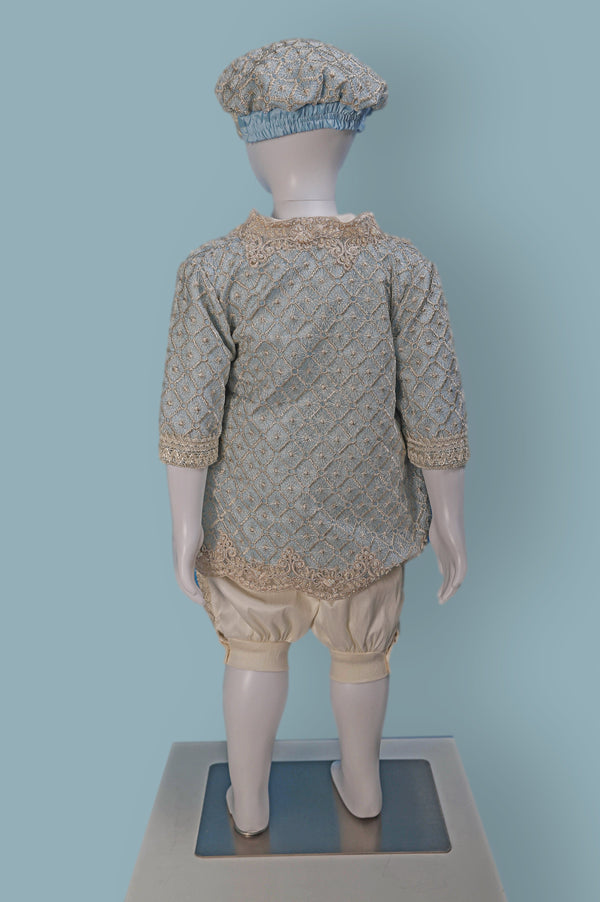 Royal Boys Baptism Suit